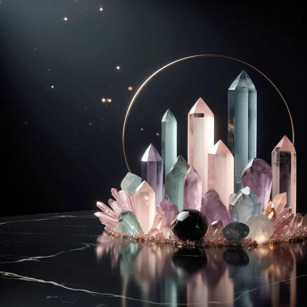 The Violet Flame of St. Germain and Its Connection to Amethyst: A Portal to Transformation