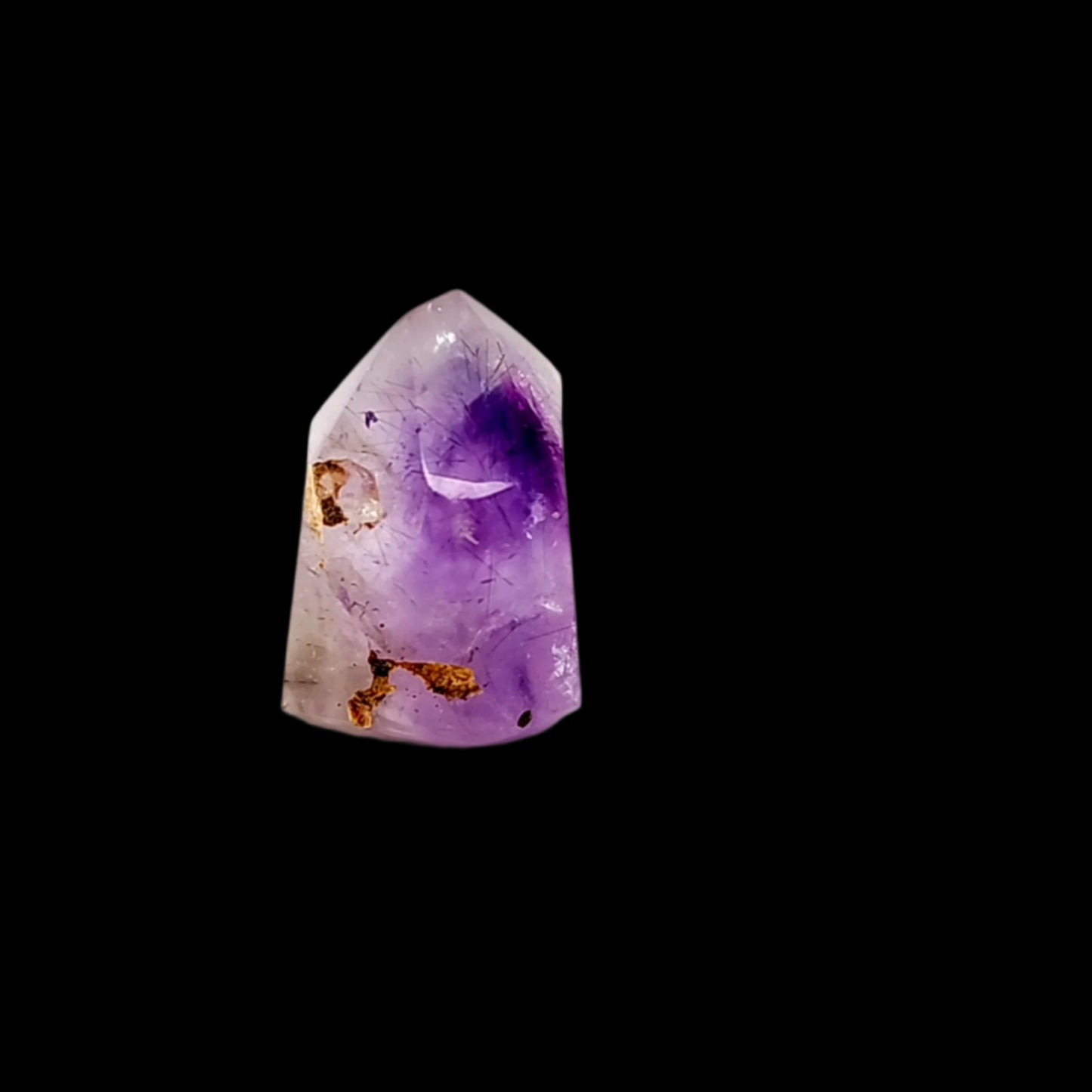 Reiki Infused Amethyst Crystal Point A45