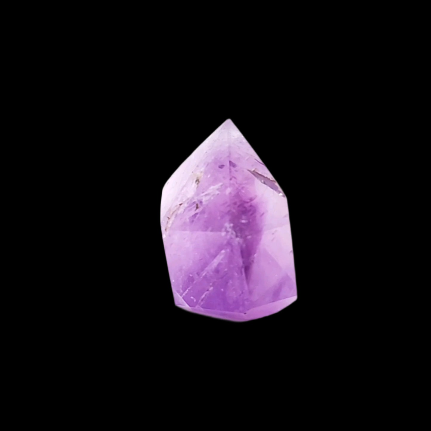 Reiki Infused Amethyst Crystal Point A56
