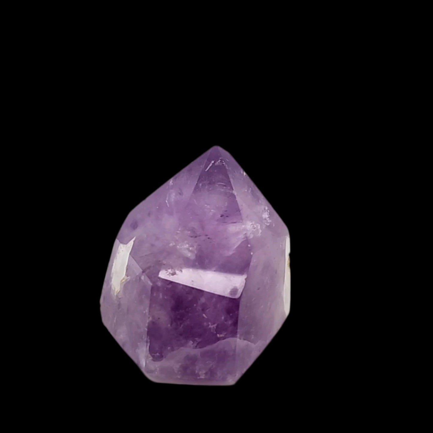 Reiki Infused Amethyst Crystal Point A58
