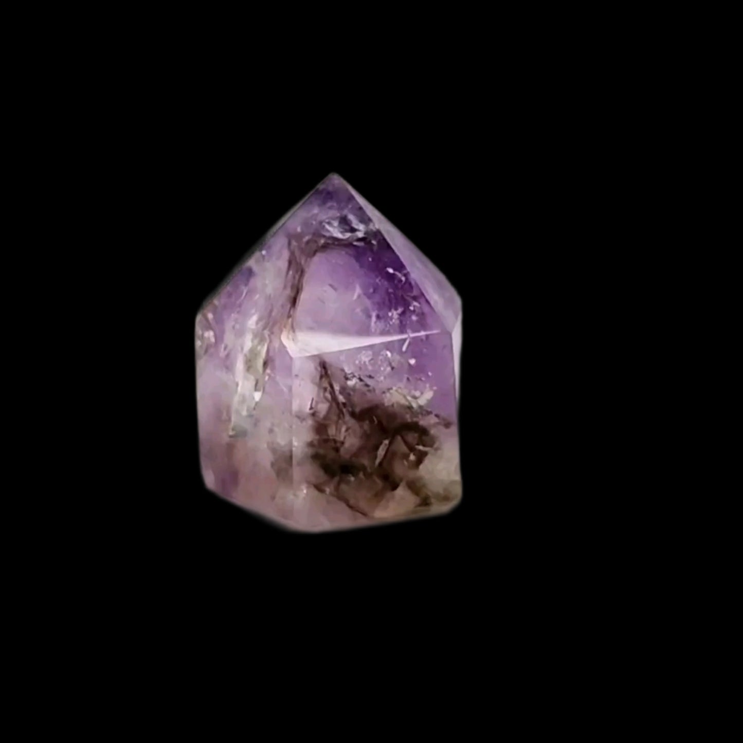 Reiki Infused Amethyst Crystal Point A63