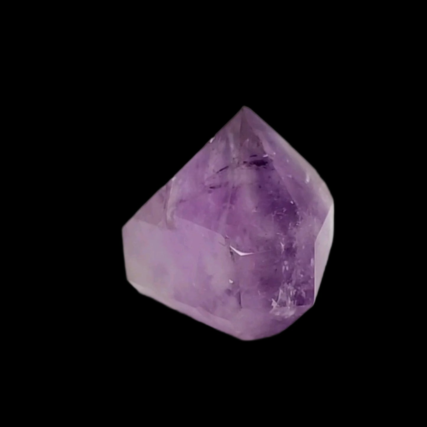 Reiki Infused Amethyst Crystal Point A64