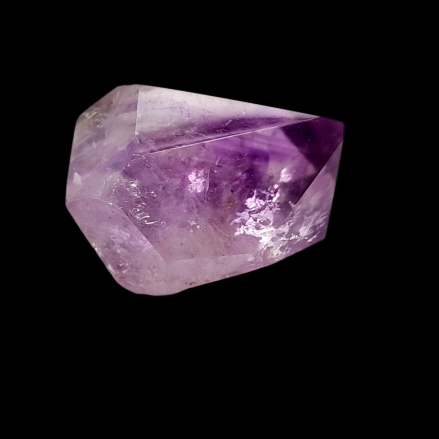 Reiki Infused Amethyst Crystal Point A46