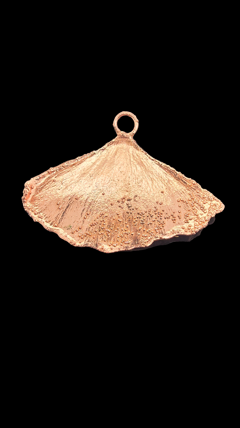 Ginko Leaf in Copper