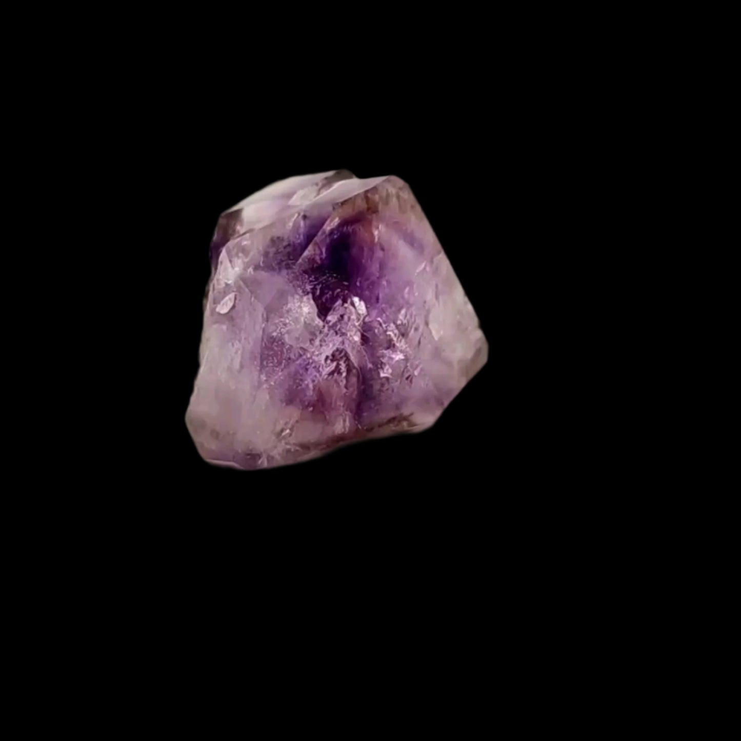 Reiki Infused Amethyst Crystal Point A55