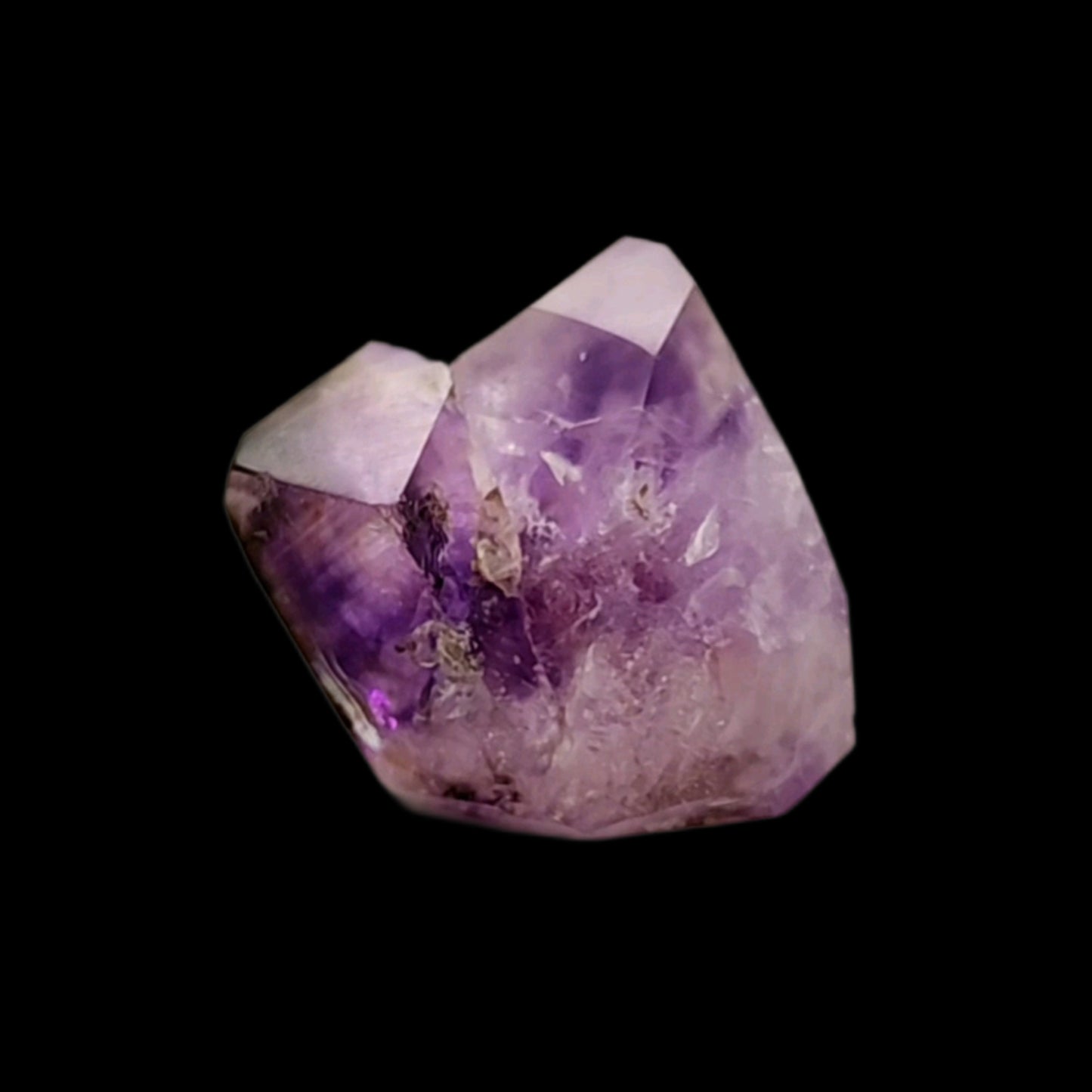 Reiki Infused Amethyst Crystal Point A55