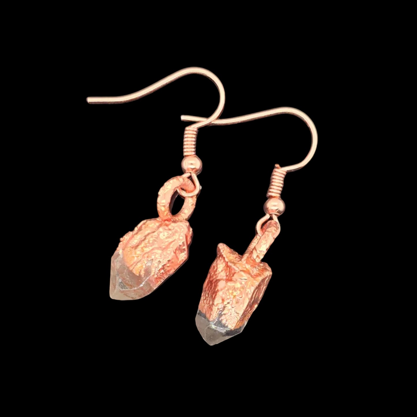 Brazilian Quartz Point Earrings
