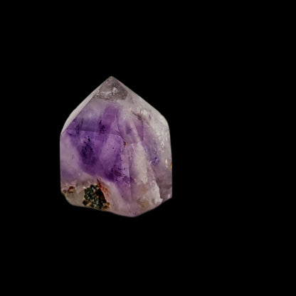 Reiki Infused Amethyst Crystal Point A63