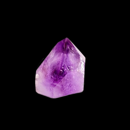 Reiki Infused Amethyst Crystal Point A66