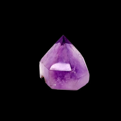 Reiki Infused Amethyst Crystal Point A66