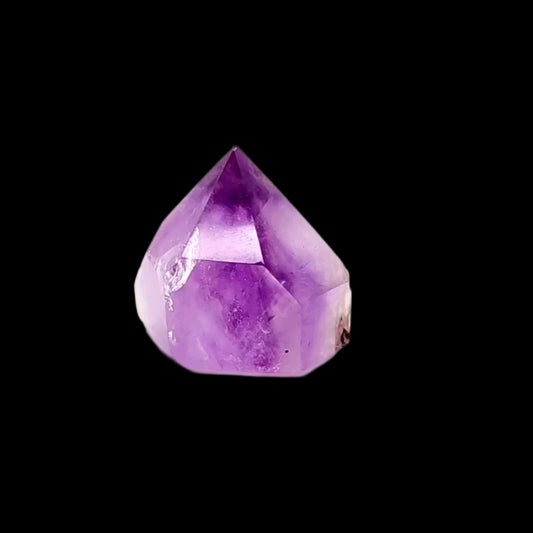 Reiki Infused Amethyst Crystal Point A66