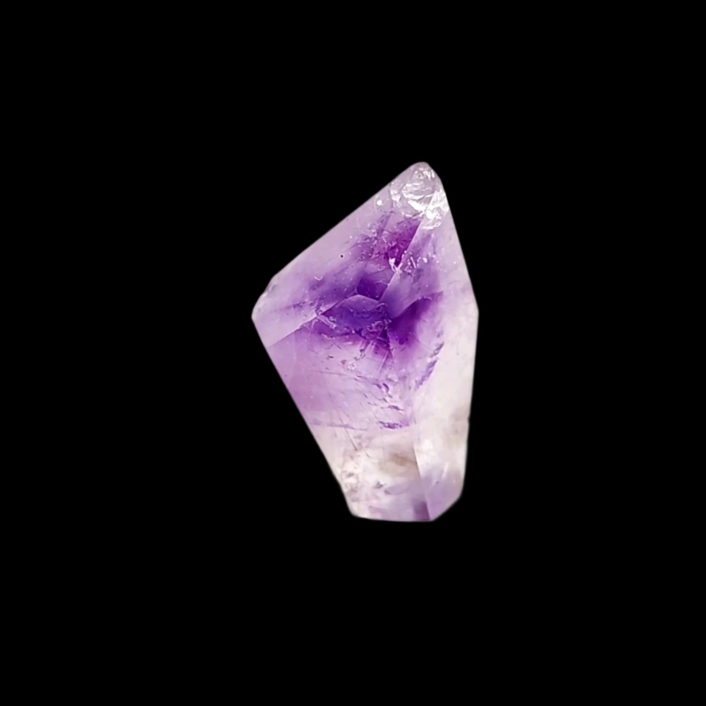 Reiki Infused Amethyst Crystal Point A74