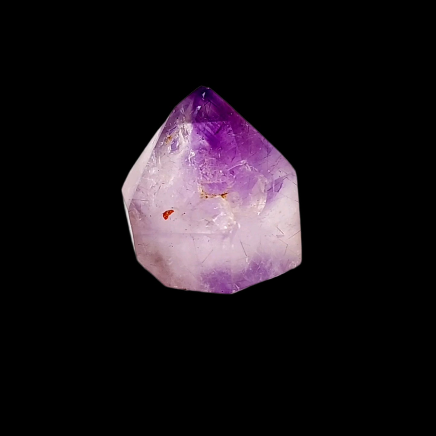 Reiki Infused Amethyst Crystal Point  A77