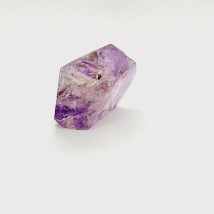 Reiki Infused Amethyst Crystal Point A44