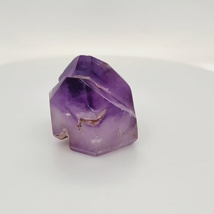 Reiki Infused Amethyst Crystal Point A62