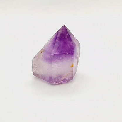 Reiki Infused Amethyst Crystal Point  A77