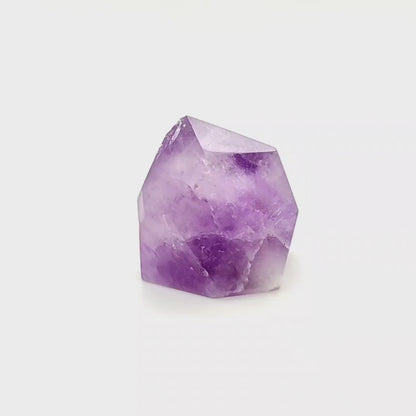 Reiki Infused Amethyst Crystal Point A50