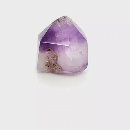 Reiki Infused Amethyst Crystal Point A52