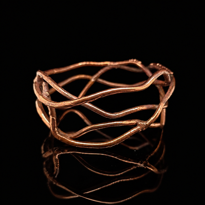 Copper Vine Bangle