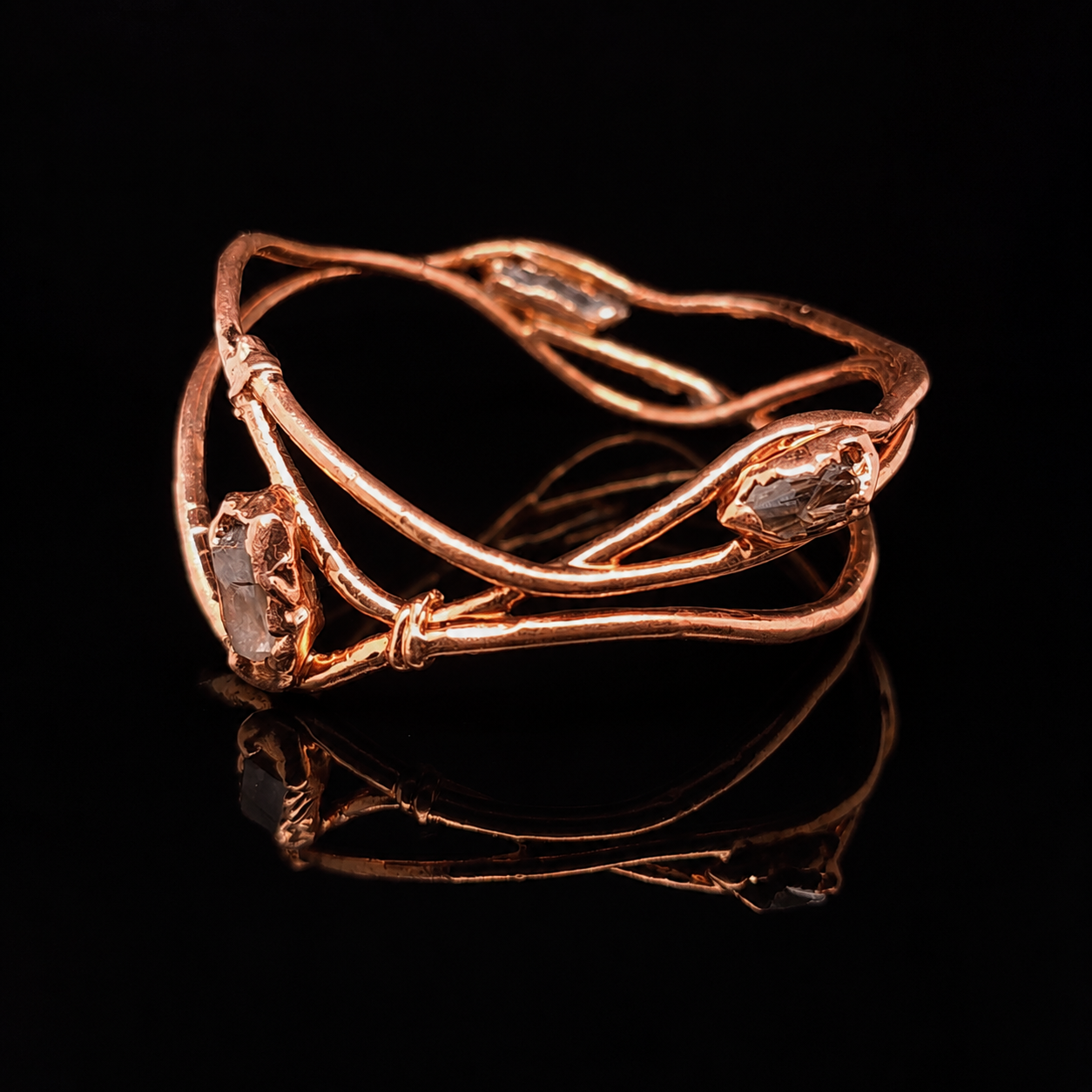 Quartz Vine Bangle