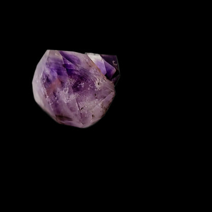 Reiki Infused Amethyst Crystal Point A55