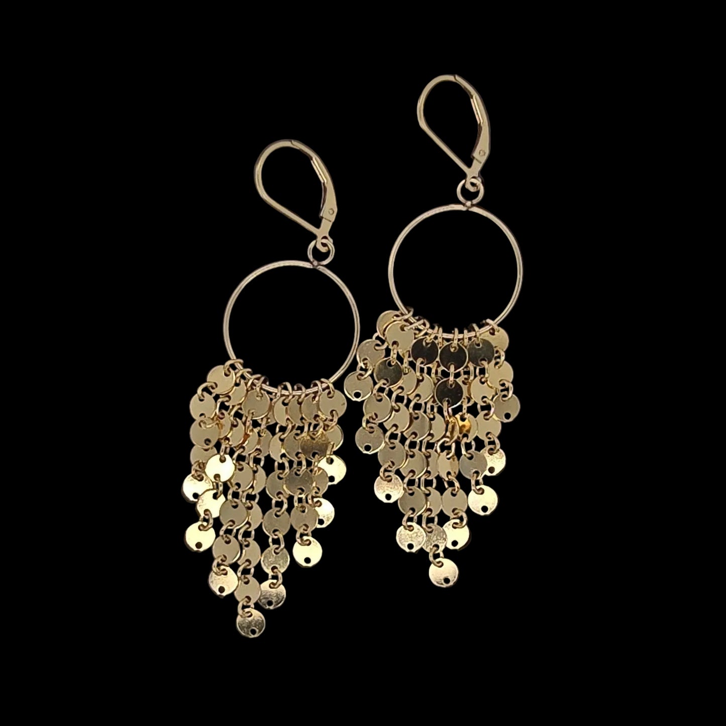 Luxe Golden Disco Drops