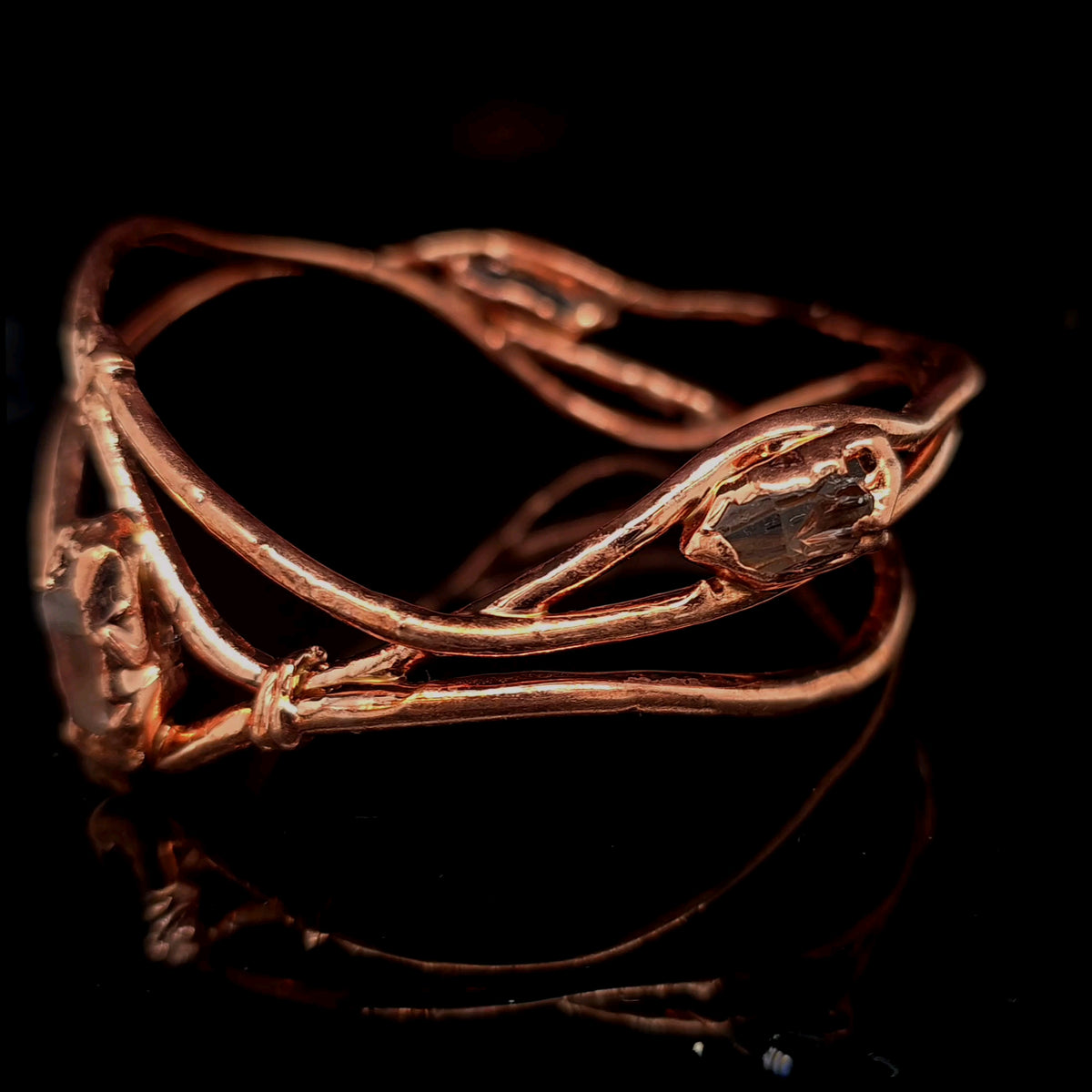 Quartz Vine Bangle