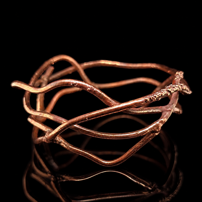 Copper Vine Bangle